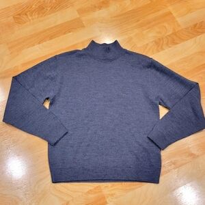 Pendleton Women's Mockneck Sweater 100% Virgin Wool Size M Petite